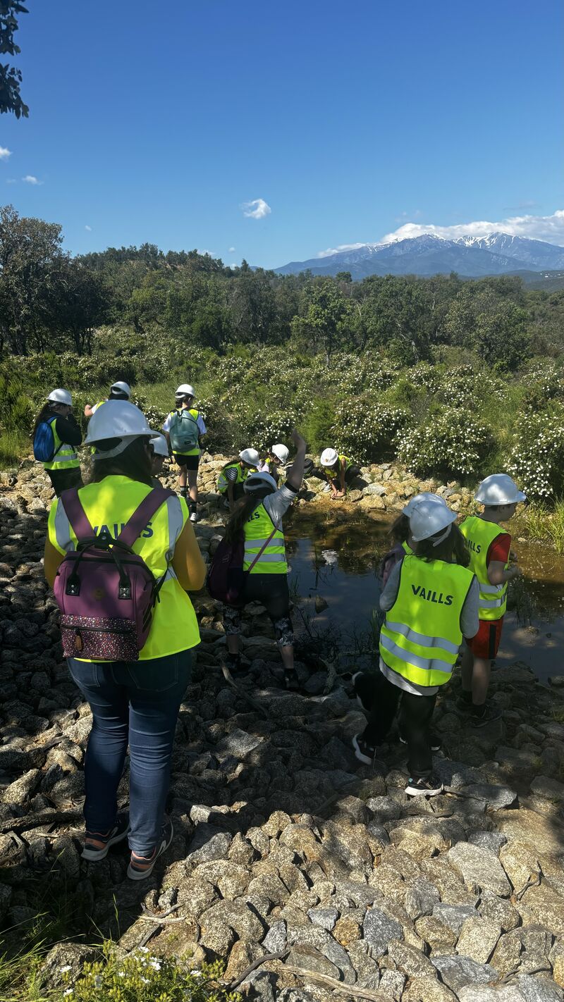 Découverte de la carrière des Sablons par les élèves de CM1-CM2 Découverte de la carrière des Sablons par les élèves de CM1-CM2