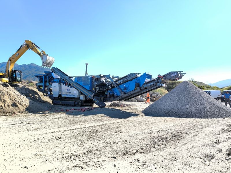 Mise en route concasseur KLEEMANN MR110i Evo2 avec système de soufflerie Mise en route concasseur KLEEMANN MR110i Evo2 avec système de soufflerie