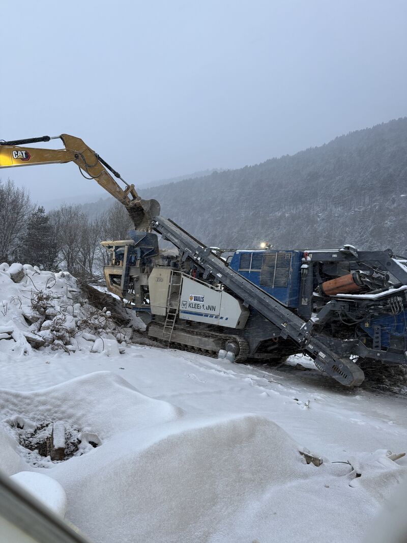 Concassage pour COLAS à Latour de Carol