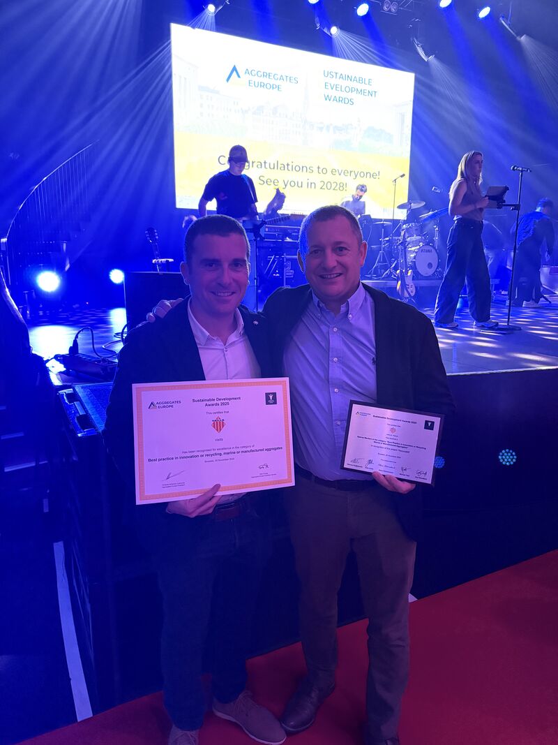 Vaills : vice champion d'Europe à Bruxelles dans la catégorie "innovation et recyclage"